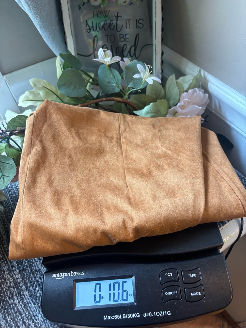 Soft Surroundings Tan Suede Boho Embroidered Sleeveless Top XL - Picture 14 of 14